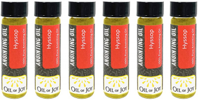 Anointing Oil: Hyssop 1/4oz (Pack of 6)