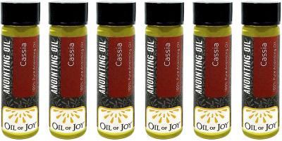 Anointing Oil: Cassia 1/4oz (Pack of 6)