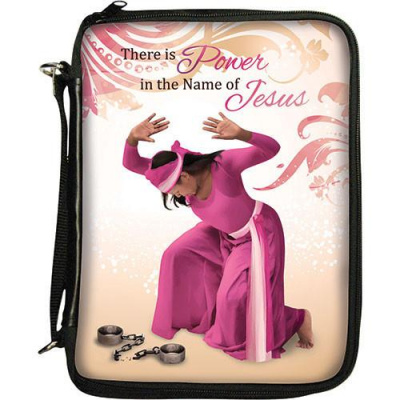 Power in The Name of Jesus Bible Cover Organizer