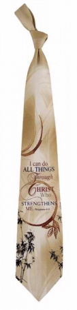 Tie: Christ Strengthens Me