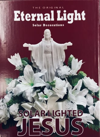 Heart Of Jesus Solar Light