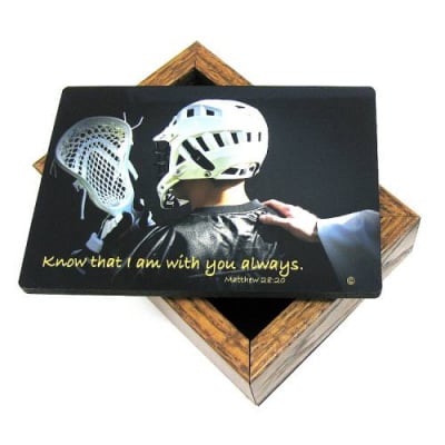 Lacrosse Keepsake Box