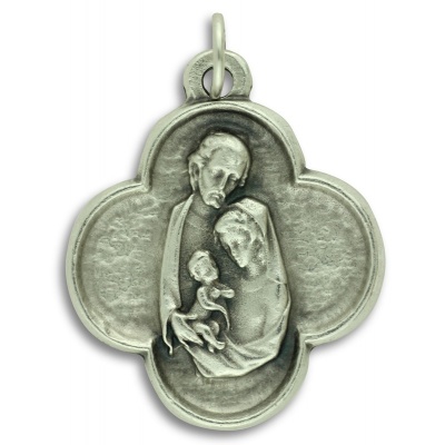 Large Holy Family Medal