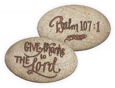 Pocket Stone: Psalm 107:1