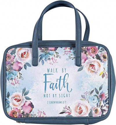 Bible Cover: Walk By Faith (X-Large)