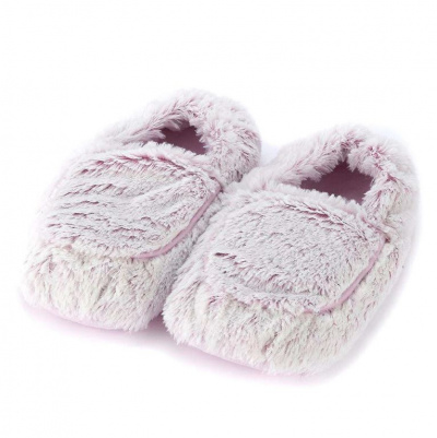 Warmies Slippers: Marshmallow Lavender