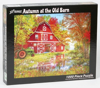 Puzzle: Autumn At The Old Barn (1,000 PC)