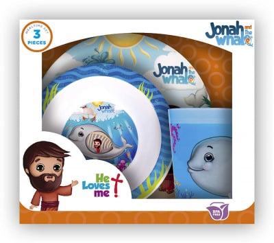 Jonah and the Whale He Loves Me Kids 3 Piece Set