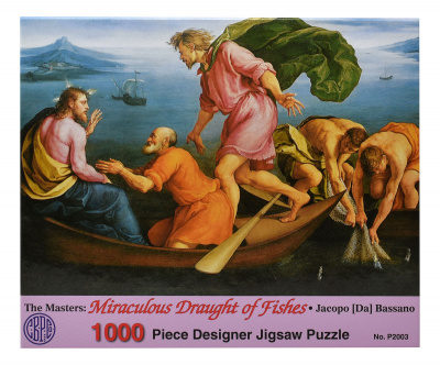 Miraculous Draught of Fishes Puzzle (1000 PC)