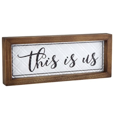 Framed Wall Art: This Is Us 