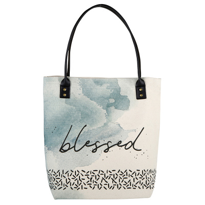 Canvas Tote Bag - Blessed