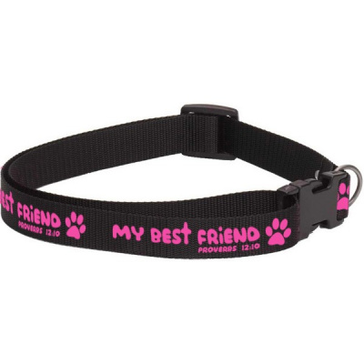 Dog Collar: My Best Friend (Pink)