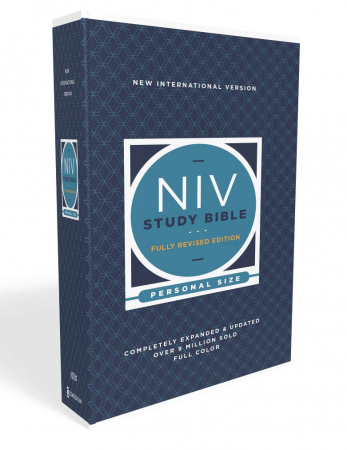 NIV Study Bible: Fully Revised Edition, Personal Size, Paperback, Red Letter, Comfort Print