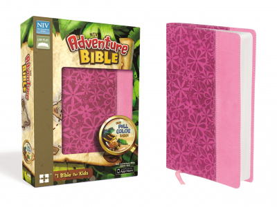 NIV Adventure Bible (Leathersoft, Pink)