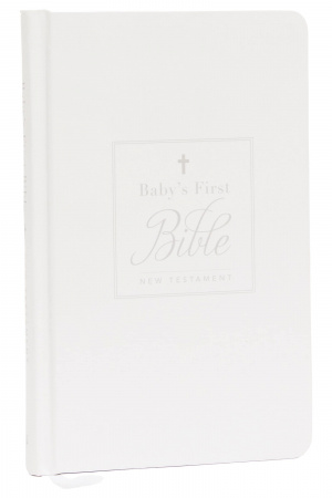 KJV Baby's First New Testament (White, Leathersoft)