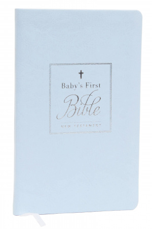 KJV Baby's First New Testament (Blue, Leathersoft)