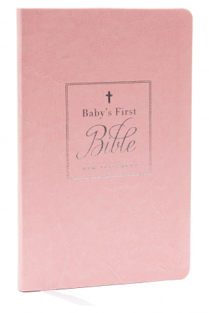 KJV Baby's First New Testament (Pink, Leathersoft)