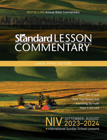 NIV Standard Lesson Commentary® 2023-2024 (Large Print)