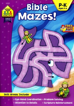 Bible Mazes! Ages 4-6