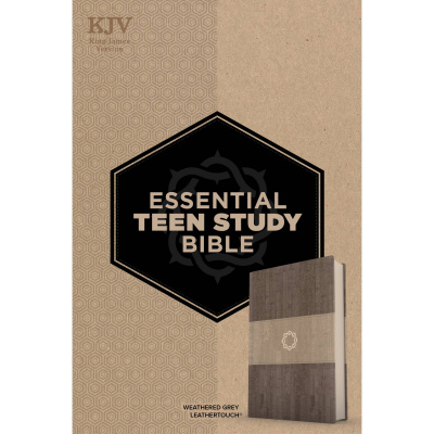 KJV Essential Teen Study Bible (Weathered Gray)