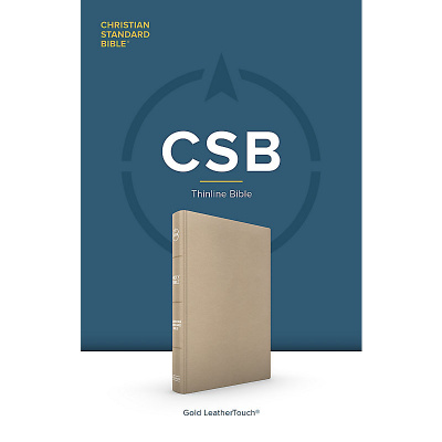 CSB Thinline Bible (Gold)