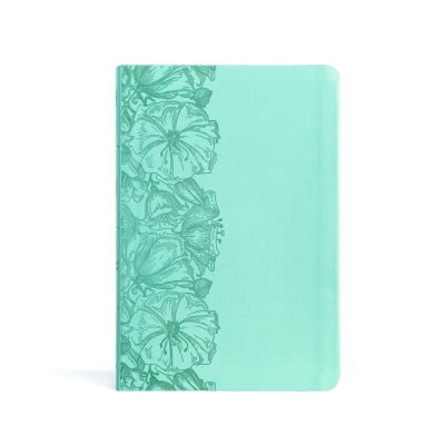CSB Large Print Thinline Bible Value Edition (Teal)
