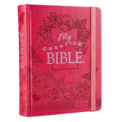 KJV Hardcover Lux-Leather My Creative Bible Pink