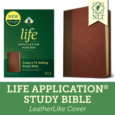 NLT Life Application Study Bible, Third Edition with Updated Notes and Features (Brown)