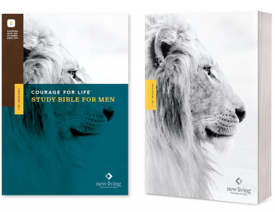 NLT Courage For Life Study Bible for Men (Filament Enabled)