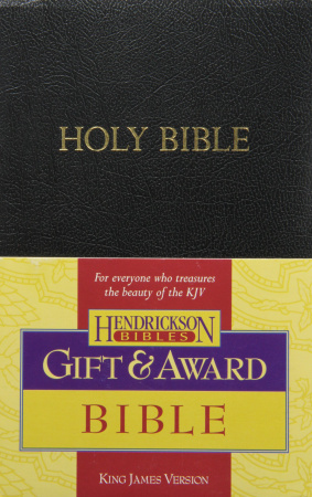 KJV Gift & Award Bible, Imitation Leather: Black