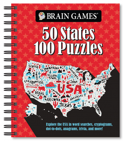 50 States 100 Puzzles: Explore the USA