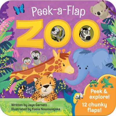 Peek A Flap: ZOO (Board Book)