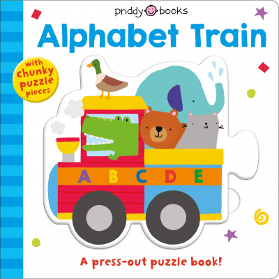 Puzzle and Play: Alphabet Train: A Press-out Puzzle Book!