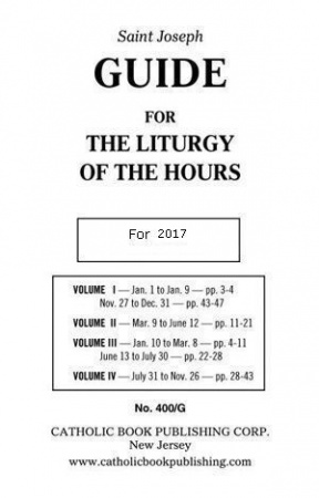 Liturgy Of The Hours Guide 2017
