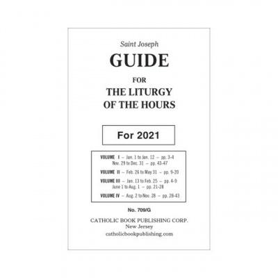 St. Joseph Guide for the Liturgy of the Hours 2022 (Large Print)