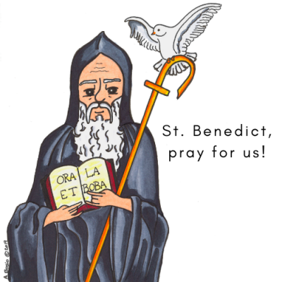 Magnet: St. Benedict