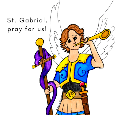Magnet: St. Gabriel