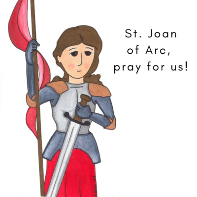 Magnet: St. Joan of Arc