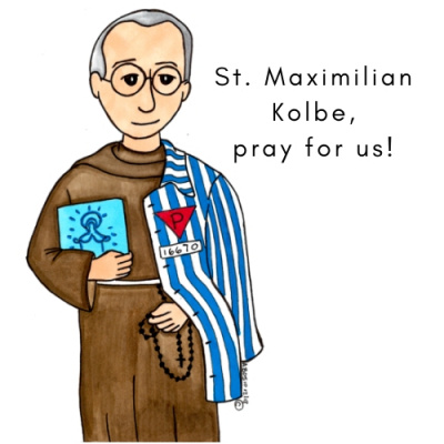 Magnet: St. Maximilian Kolbe