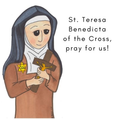 Magnet: St. Teresa Benedicta of the Cross