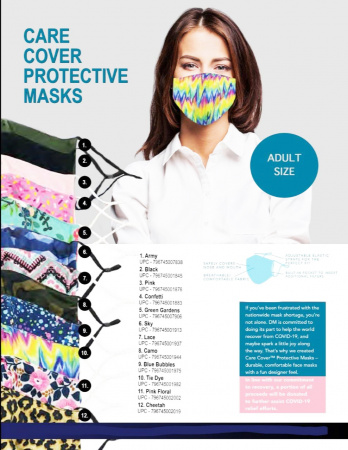 Adult Face Mask: Tie Dye (#10)