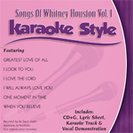 Karaoke Style: Songs of Whitney Houston, Vol. 1