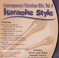 Karaoke Style: Contemporary Christian Hits, Vol. 4