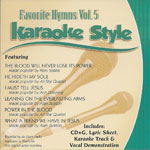 Karaoke Style: Favorite Hymns, Vol. 5