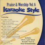 Karaoke Style: Praise & Worship, Vol. 6