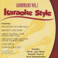 Karaoke Style: Goodmans, Vol. 1