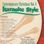 Karaoke Style: Contemporary Christmas, Vol. 4