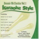 Karaoke Style: Donnie McClurkin, Vol. 1