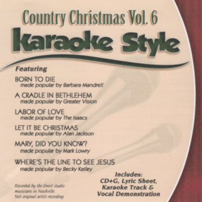 Karaoke Style: Country Christmas, Vol. 6