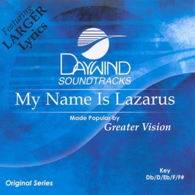 My Name Is Lazarus